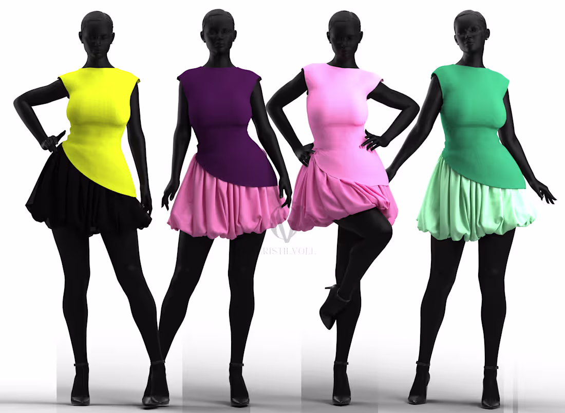 Cover image for SUSU SET BY @SHOPRIRAN (3d by me)