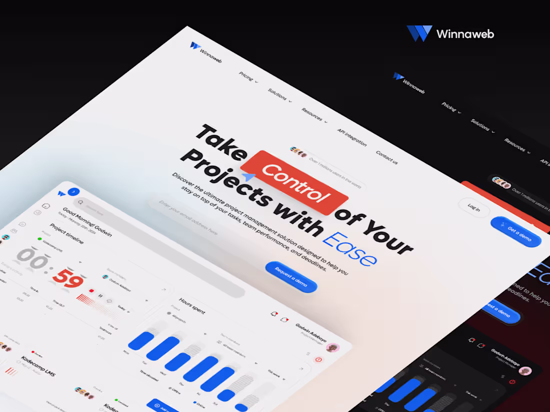 Cover image for A SAAS WEBSITE - Project management