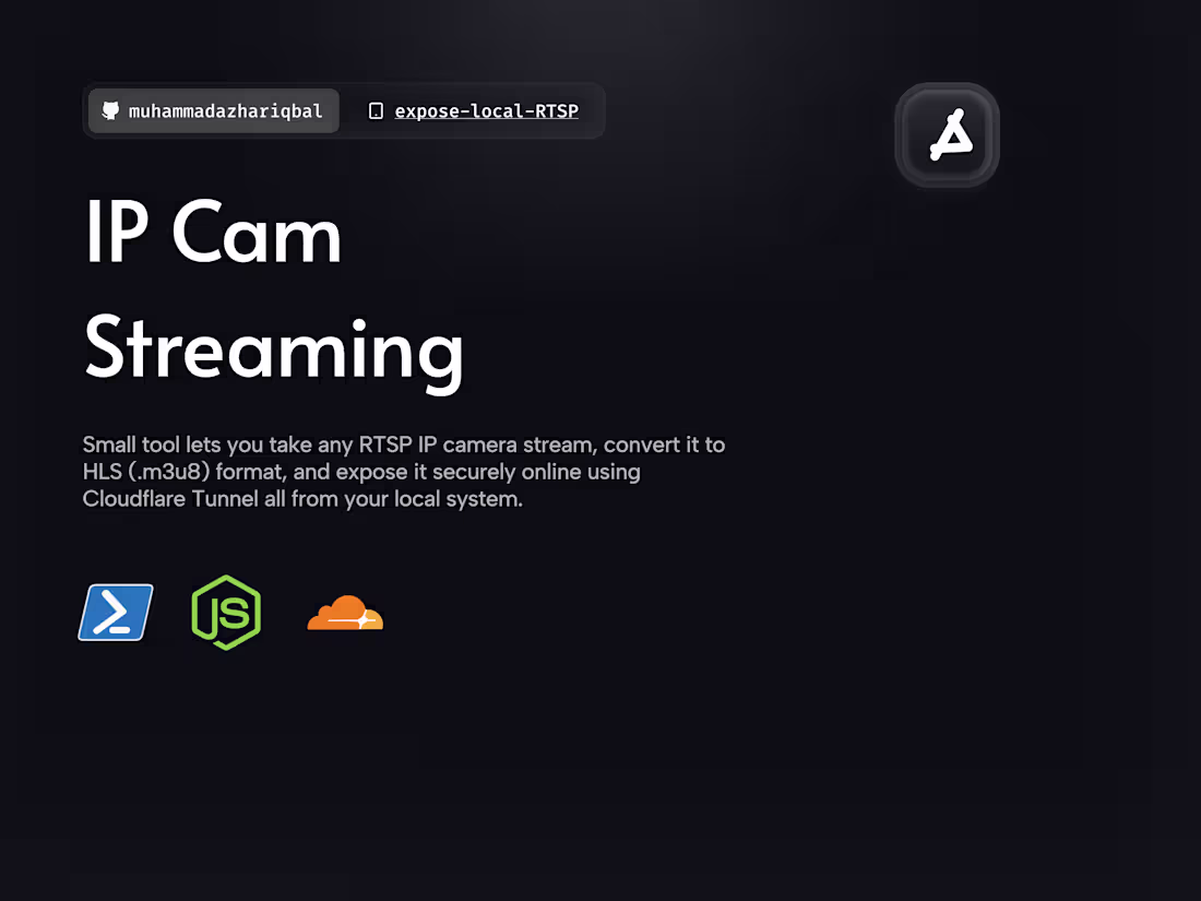 Cover image for Local RTSP to HLS Stream Conversion