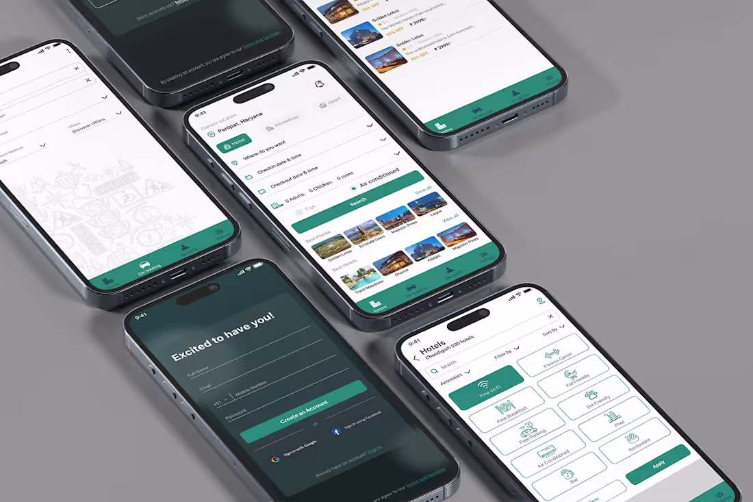 Cover image for UI/UX Design for Ember Escapes