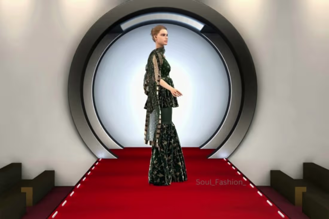 Cover image for I will make graphic print on 3d fashion costumes