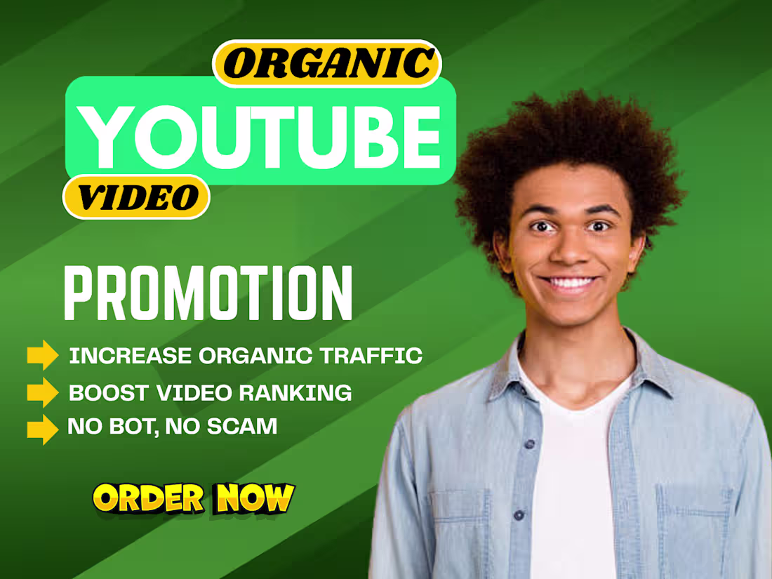 Cover image for I will do YouTube SEO & Video Promotion with Optimization