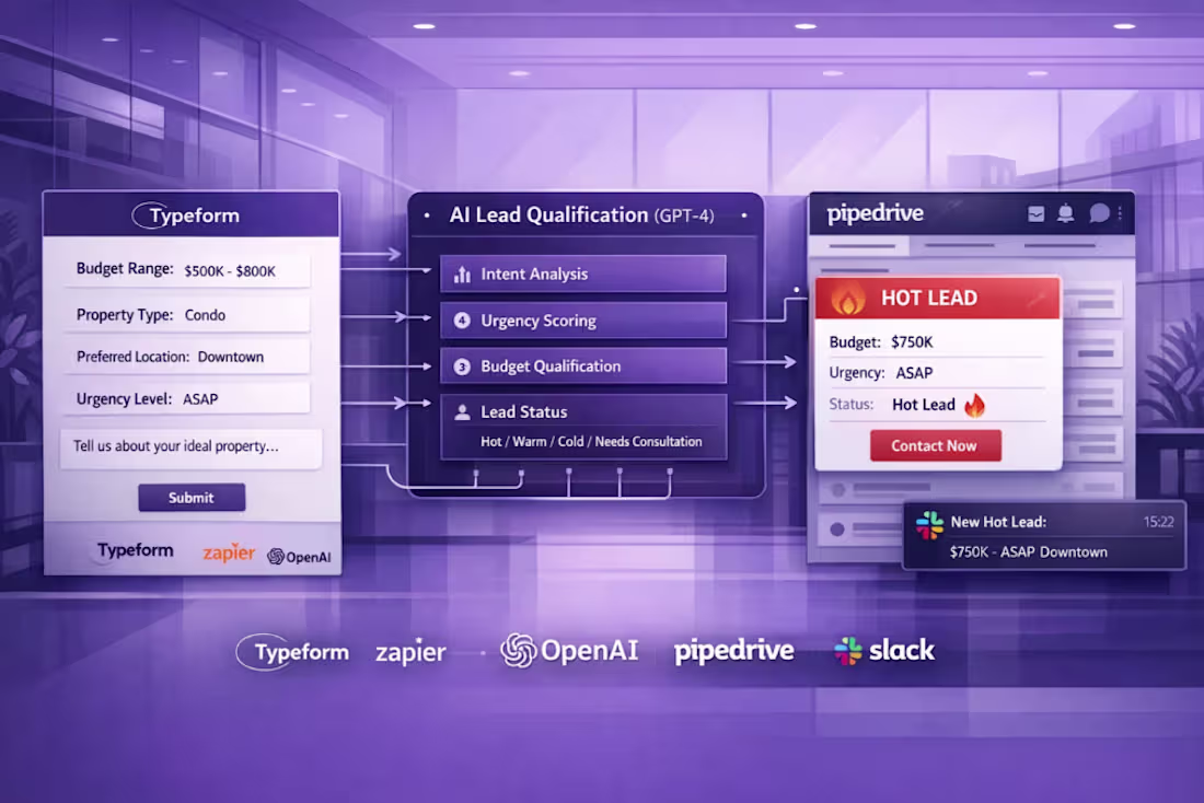 Cover image for AI-Powered CRM Lead Qualification for Real Estate