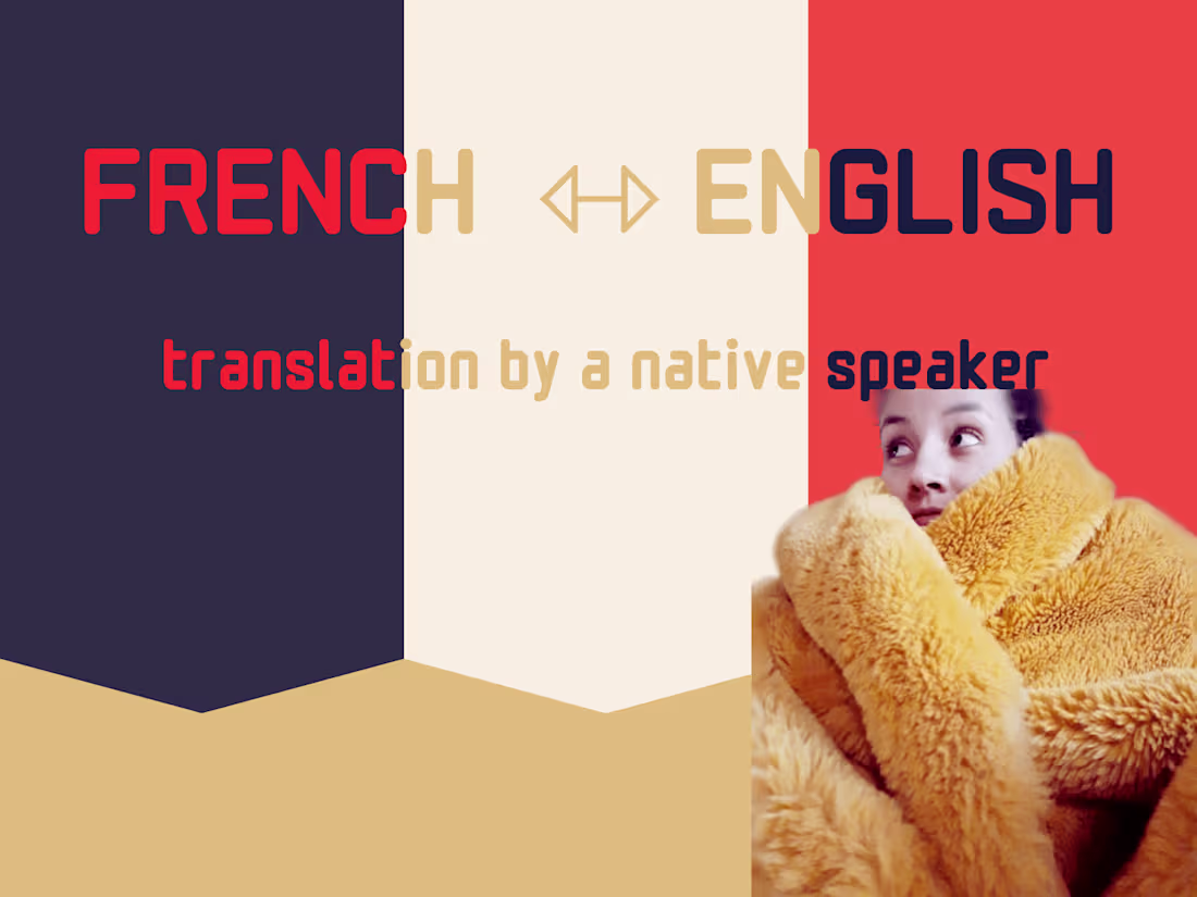Cover image for French <=> English Translation