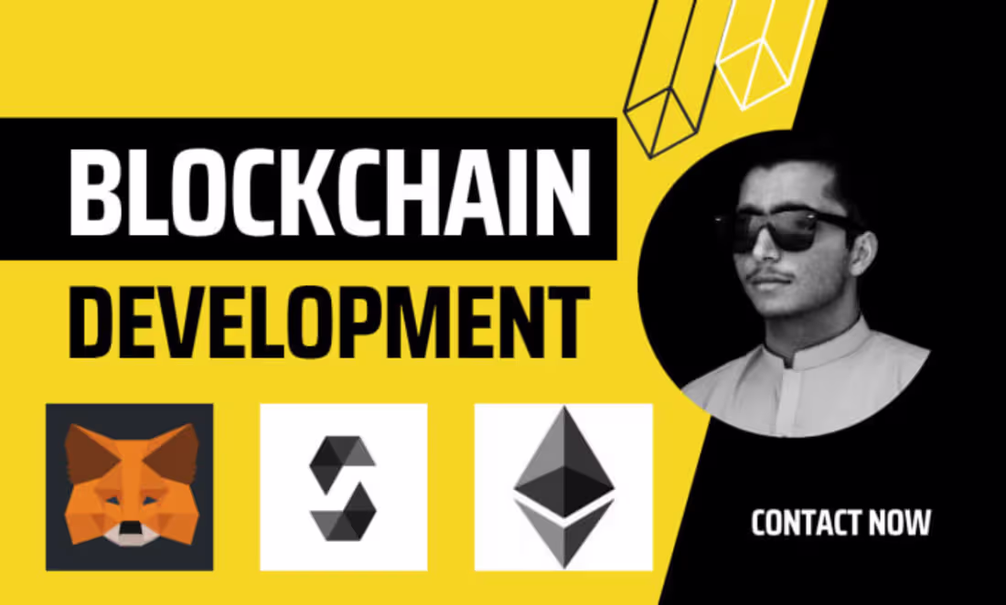 Cover image for I will develop erc20 solidity smart contract token, web3 dapp, …