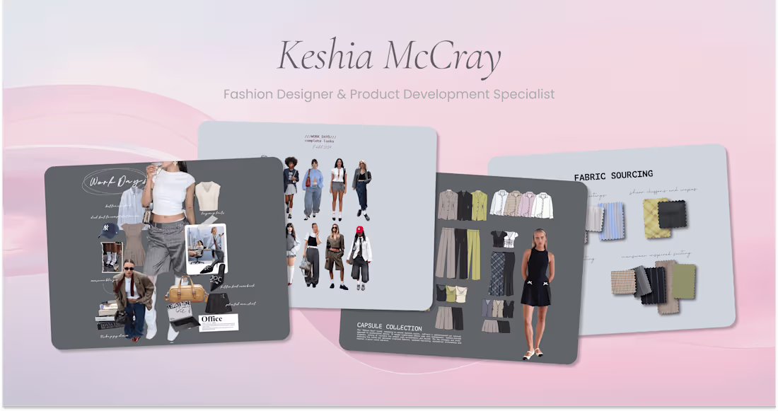 Cover image for Keshia McCray's Portfolio Website