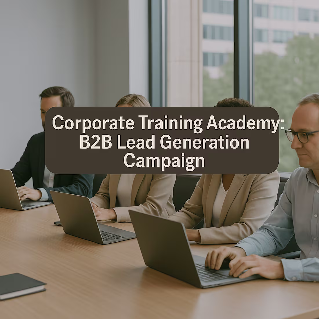 Cover image for Corporate Training Academy: B2B Lead Generation Campaign