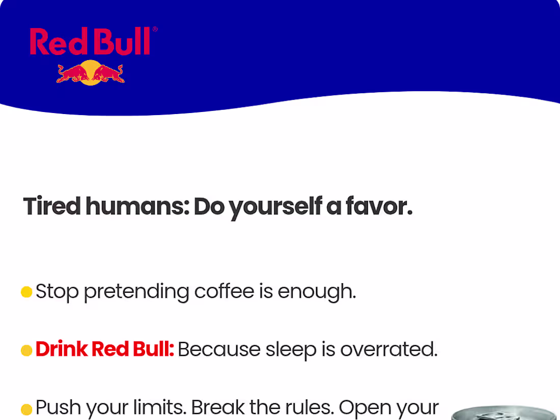 Cover image for RedBull Ad