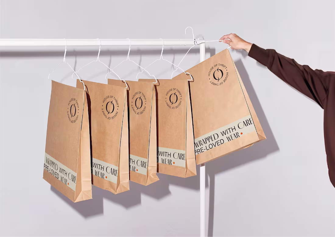 Cover image for Sustainable Brand Identity for Second-hand Online Clothing Store