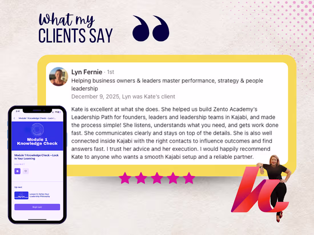 Cover image for Building a B2B Leadership Academy with Modules & Community