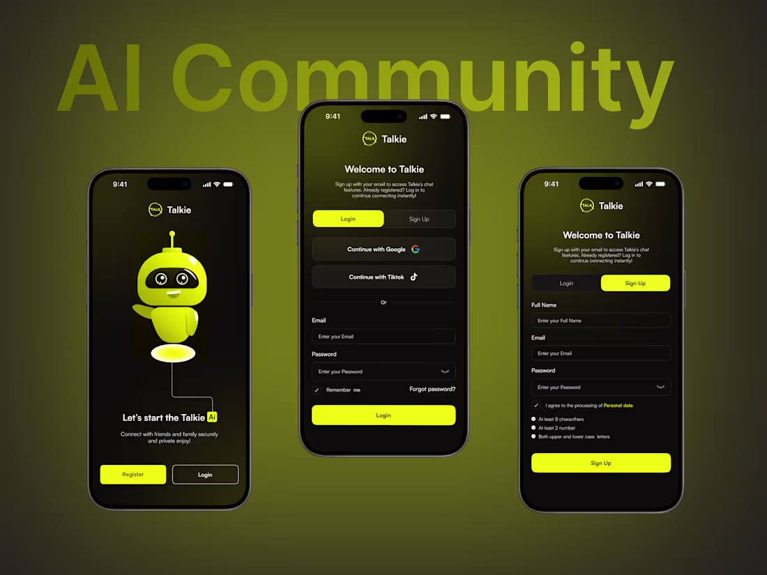 Cover image for AI Community App Onboarding Design