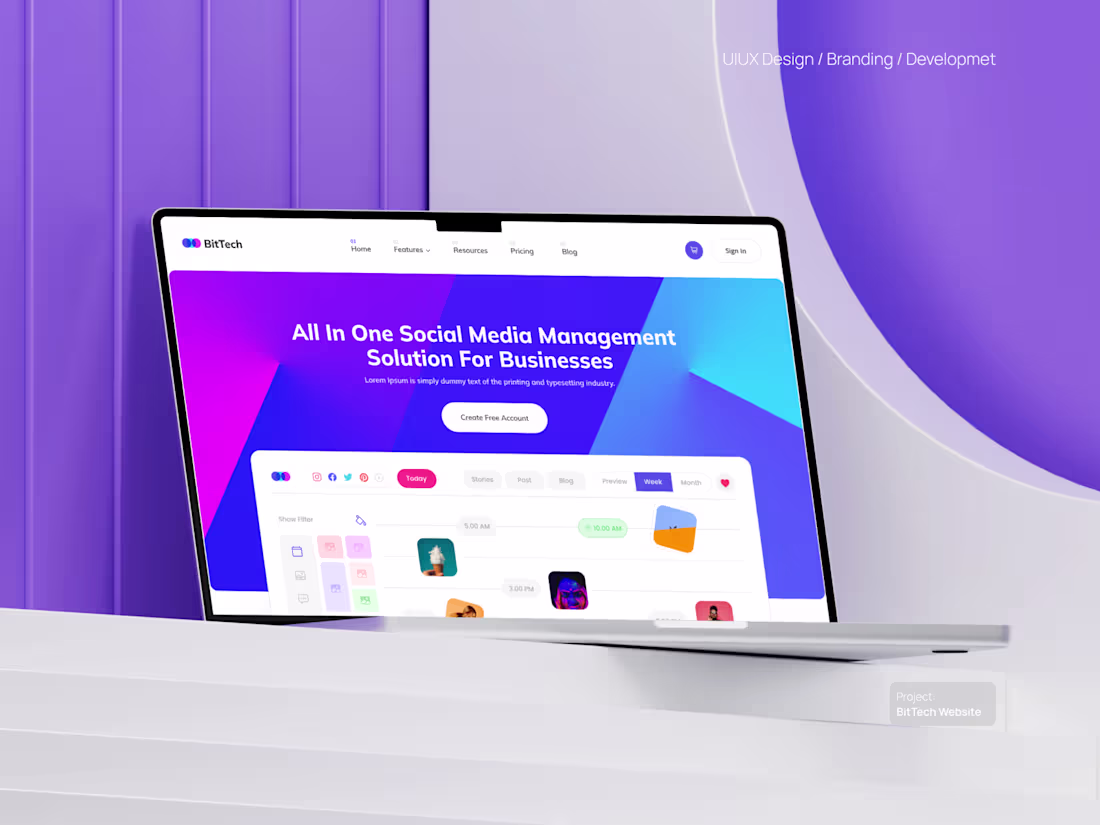 Cover image for BitTech – All-in-One Social Media