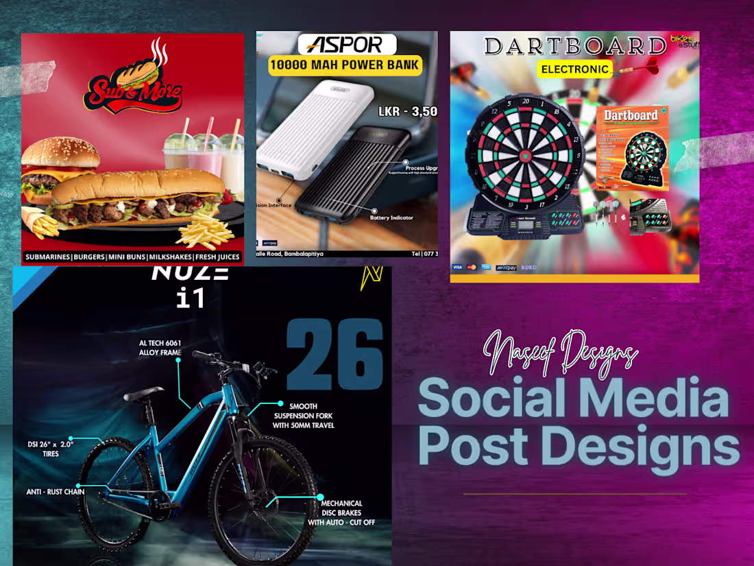 Cover image for You will get Stunning Social Media Post Designs