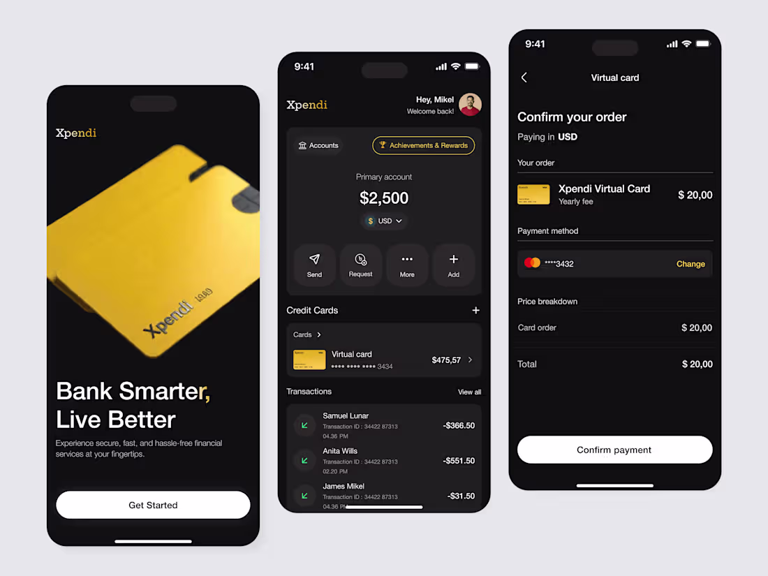 Cover image for Xpendi - Fintech Mobile App