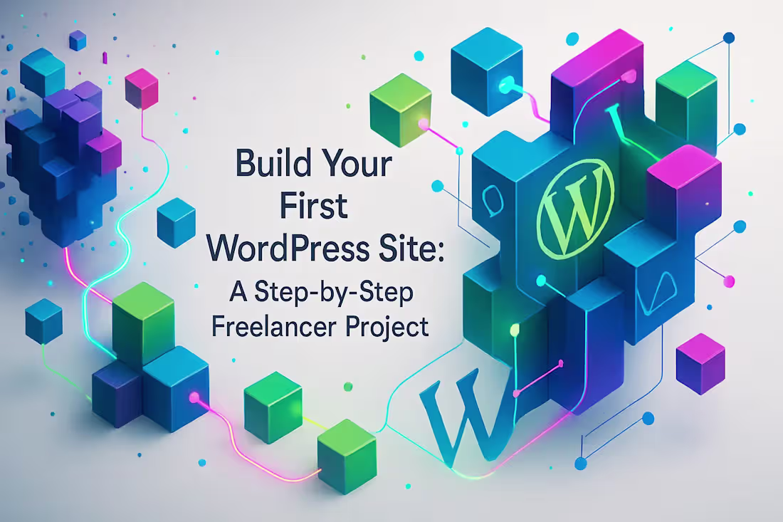 Cover image for Build Your First WordPress Site: A Step-by-Step Freelancer Project