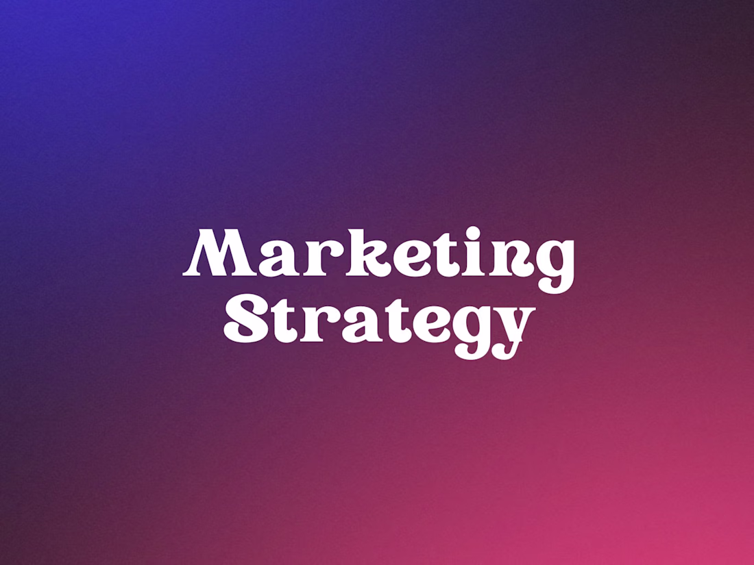 Cover image for Marketing Strategy
