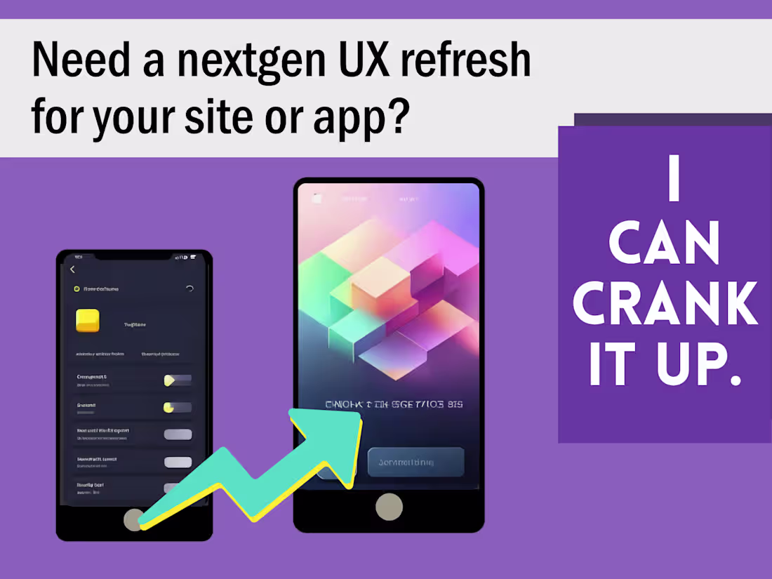 Cover image for UX/UI Design for Web or App (Figma, Framer, Webflow)