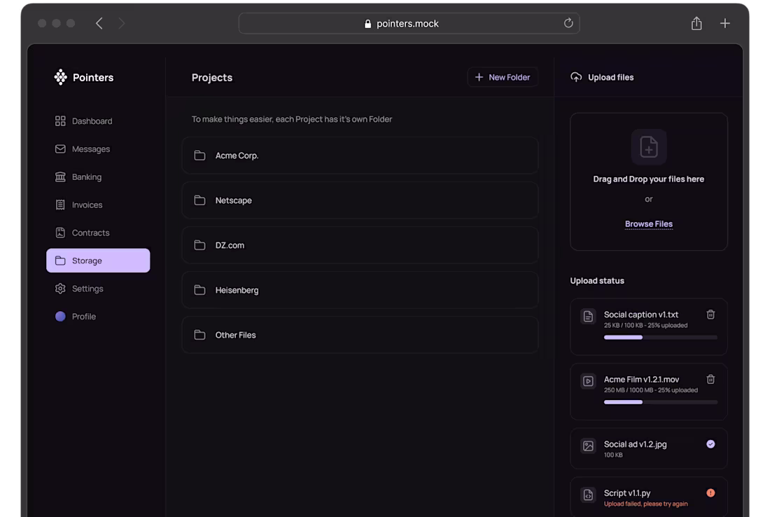 Cover image for Project management web UI
