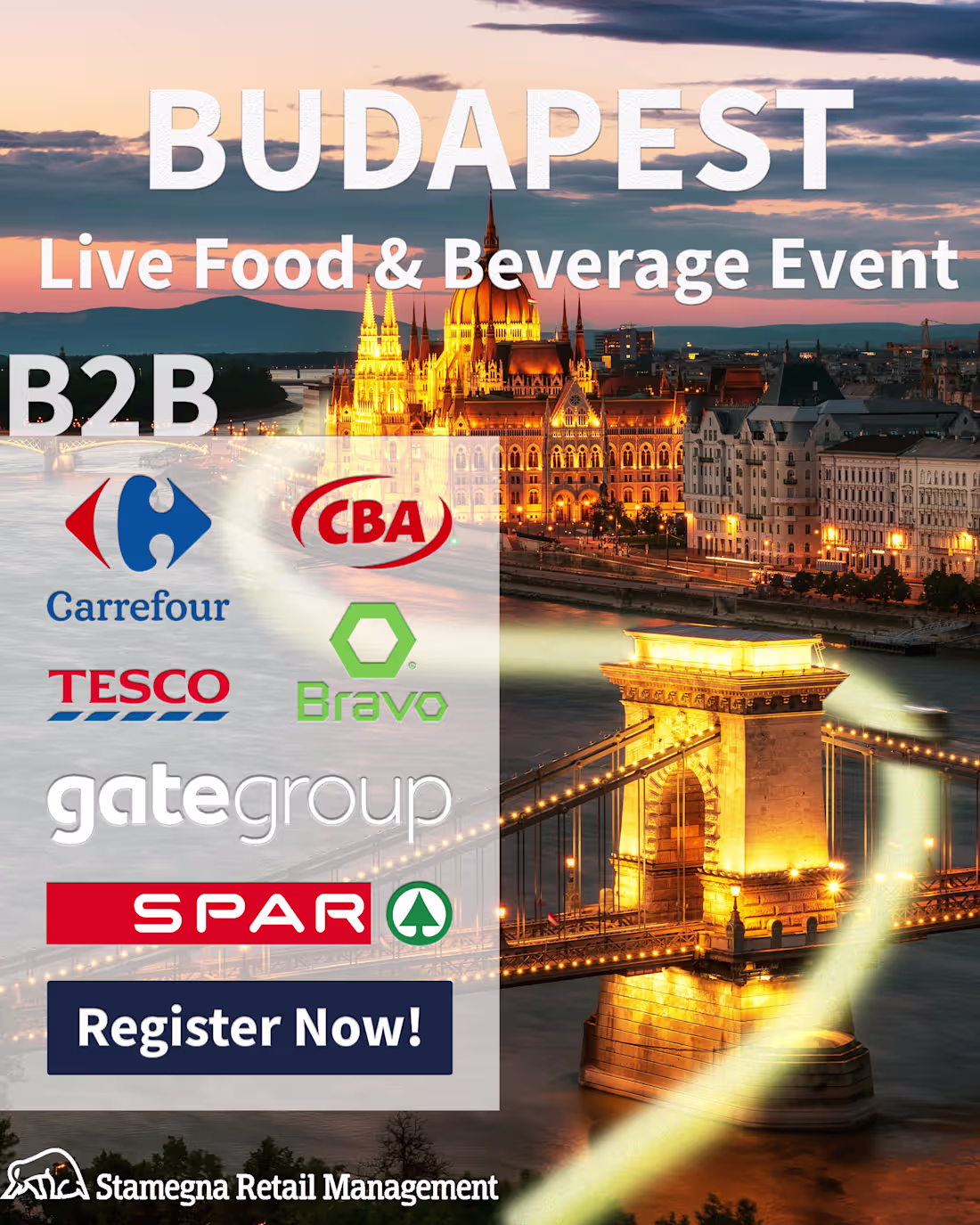 Cover image for Advertisement & Print Material, for an International B2B event.