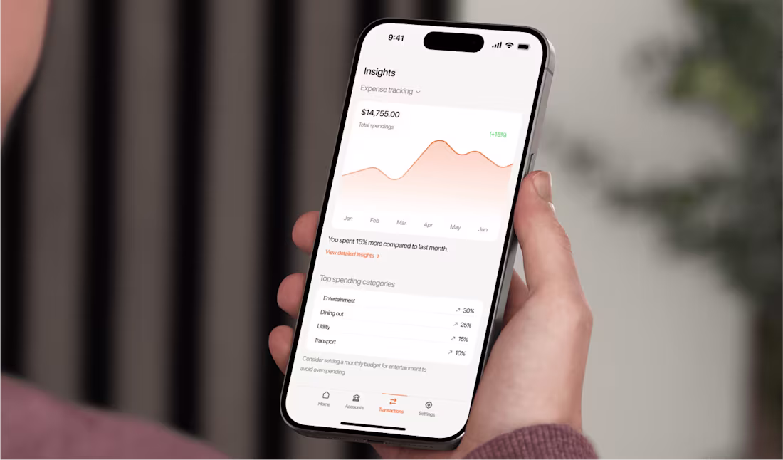 Cover image for Finance mobile app/Landing page design