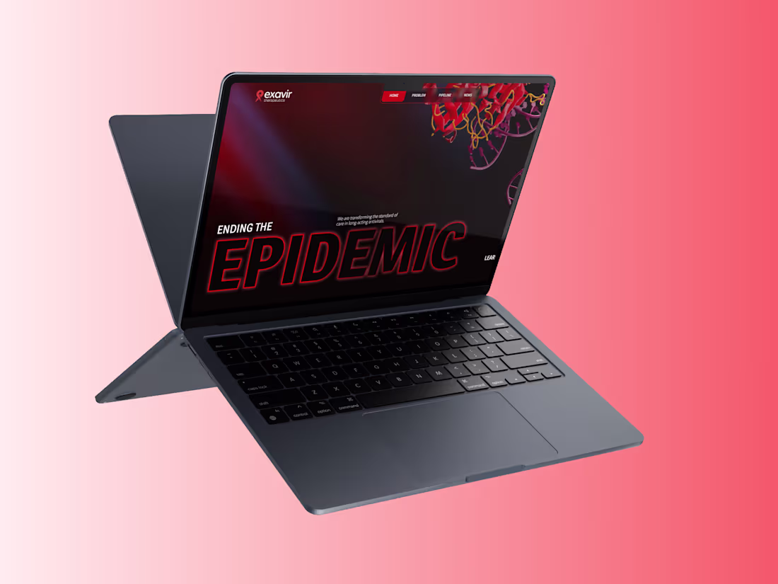 Cover image for Biotech-Focused Website Design & Branding