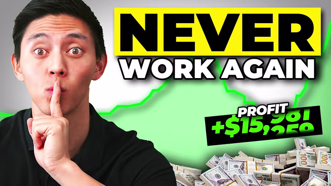 Cover image for The SECRET that lets you NEVER work again! - YouTube
