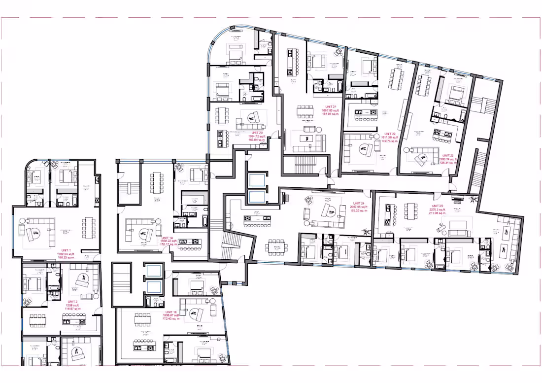 Cover image for CREATED A UNIT BUILDING FLOOR PLAN