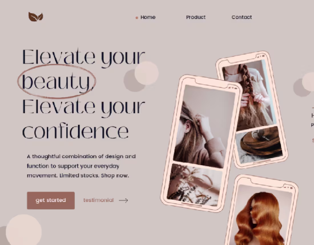 Cover image for Hair Care website