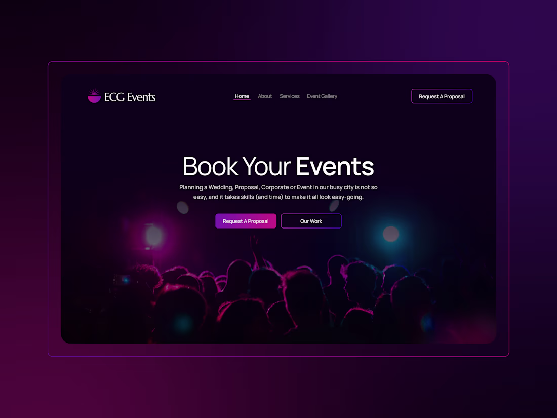 Cover image for ECG landingpage deign 