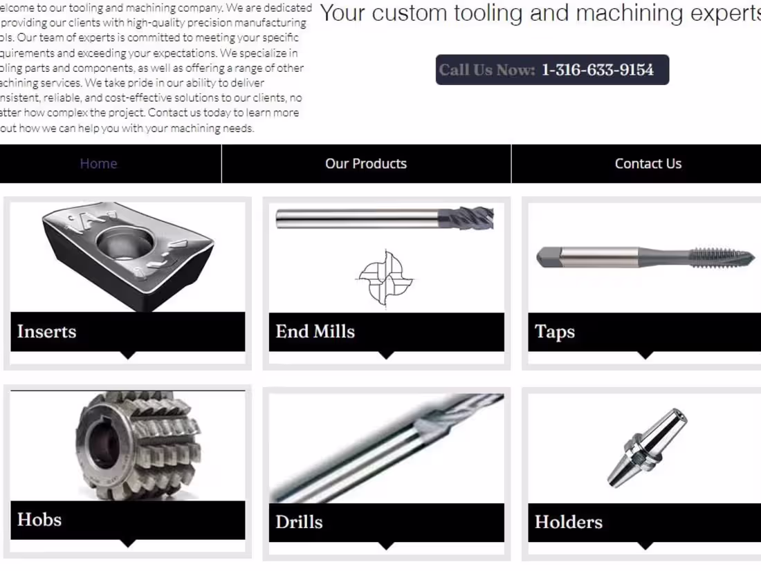 Cover image for Manufacturing Website Content