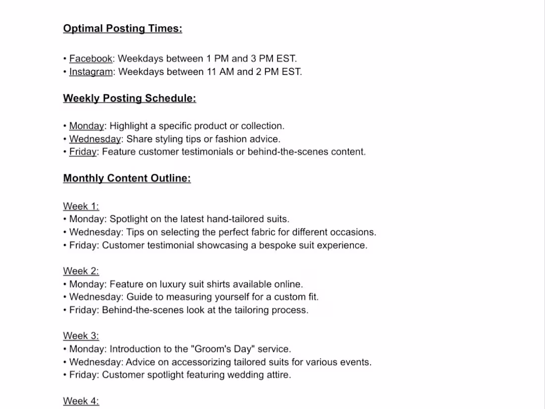 Cover image for Marketing Strategy Outline Development