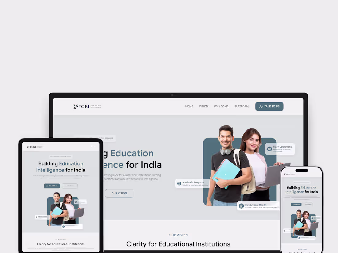 Cover image for The TOKI Educational Intelligence Responsive