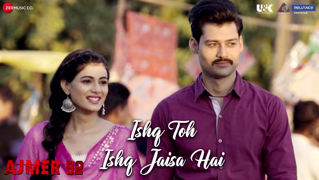 Cover image for Ishq Toh Ishq Jaisa Hai | Ajmer 92 | Karan Verma & Sumit Singh …