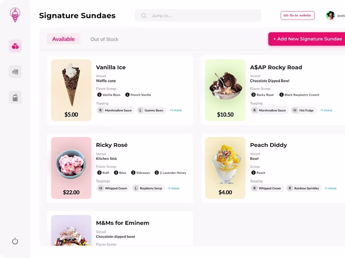 Cover image for Signature Sundae: CMS tool