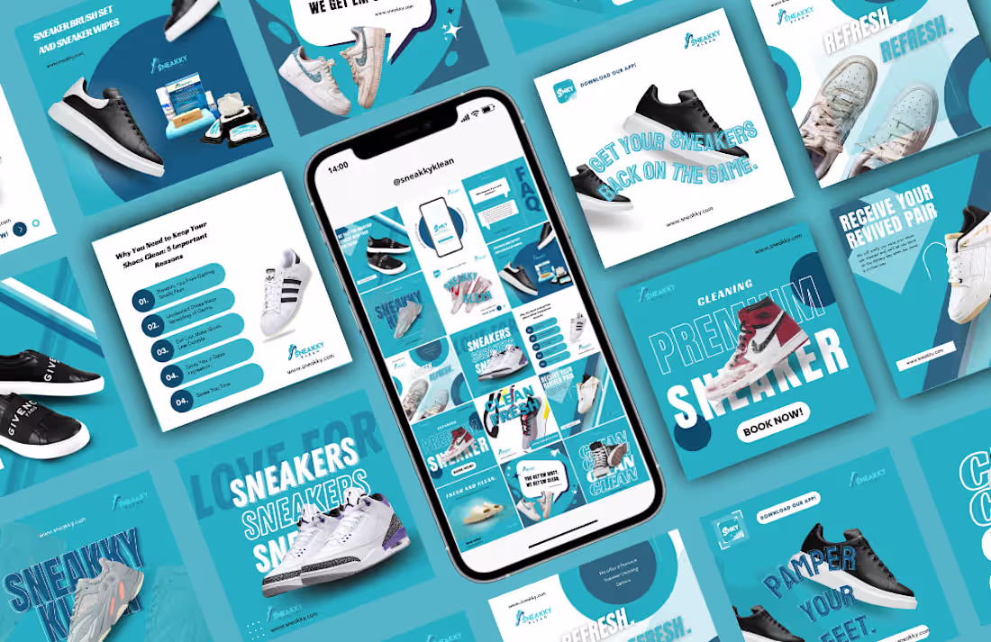 Cover image for Social Media Manager | Sneakky