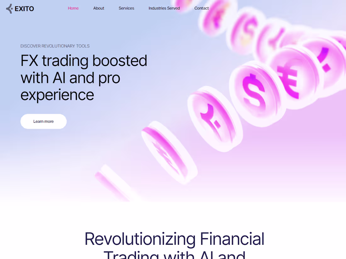 Cover image for Figma to Wix Studio website. 