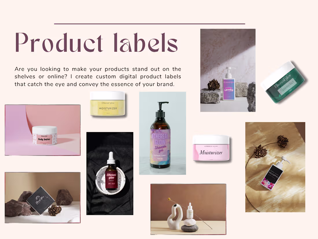 Cover image for Custom Digital Product Labels for Beauty & Lifestyle Brands