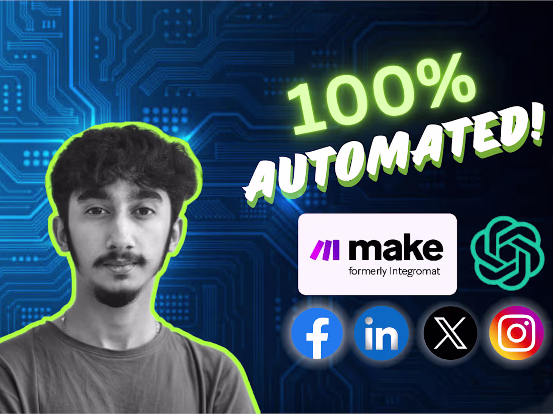 Cover image for 100% AI-Powered Automated Social Media System