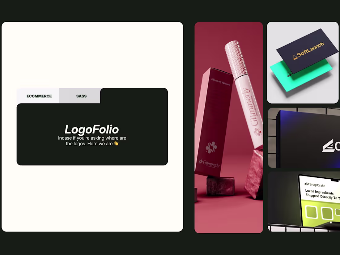 Cover image for Logo-Folio of Sass and Ecommerce Brands