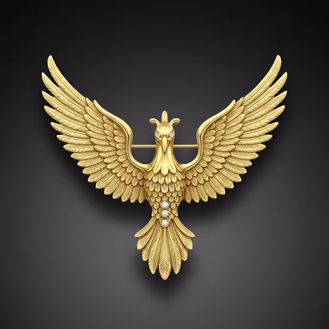 Cover image for Premium golden bird logo design