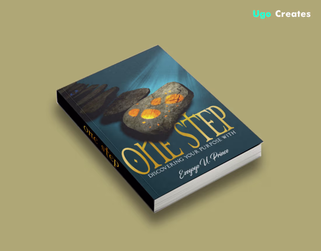 Cover image for E-book Cover Design For One Step