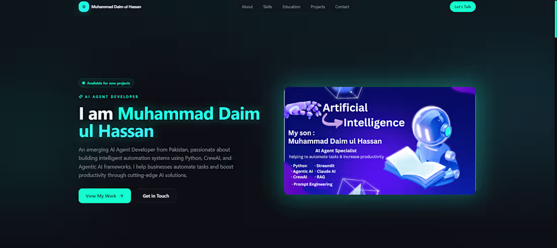 Cover image for This is my portfolio where