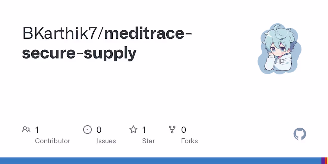 Cover image for MedChain: Secure Medical Supply Chain