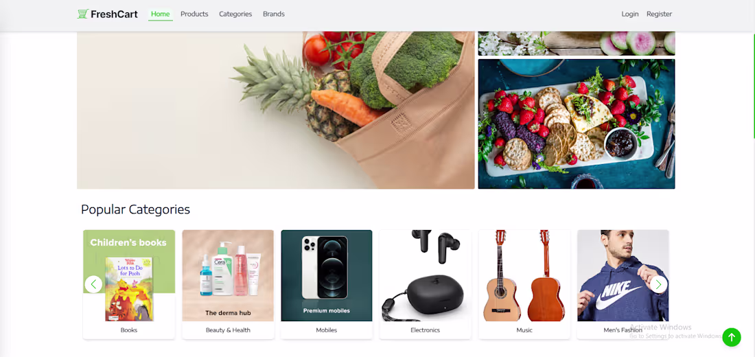 Cover image for E-Commerce Project using Templeting Engines(hbs),