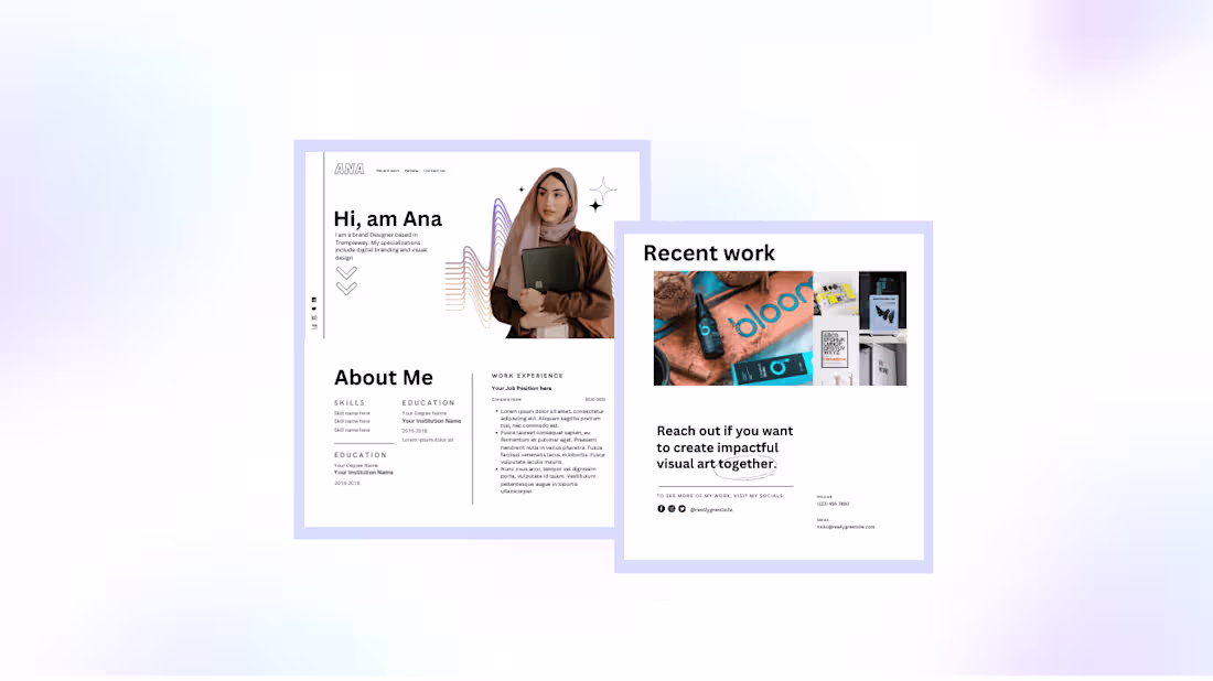 Cover image for Web design for brand designer
