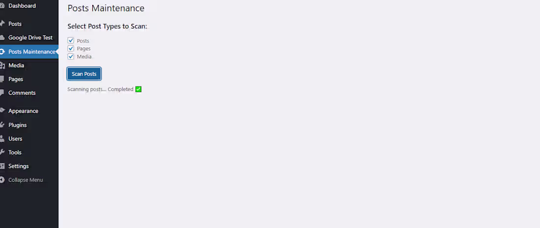 Cover image for Posts Maintenance implementation with background processing,...