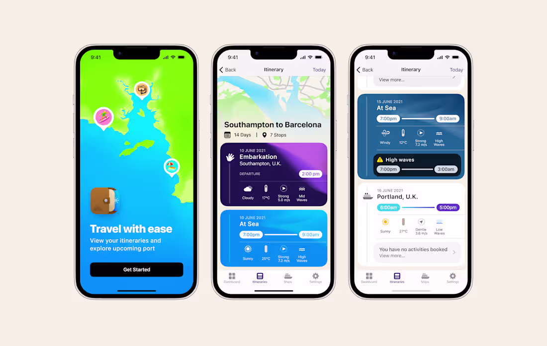 Cover image for (Personal) Cruise travel iOS app
