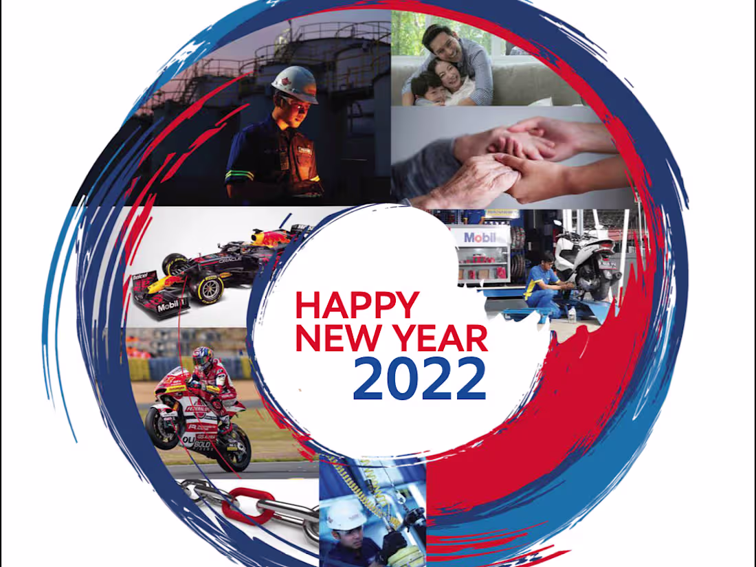 Cover image for 2022 Corporate Calendar for ExxonMobil Lubricant Indonesia
