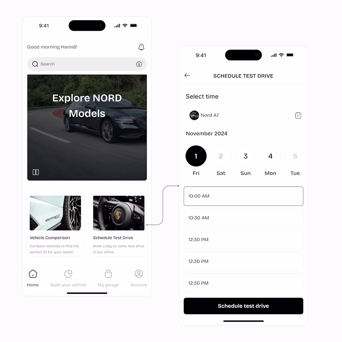 Cover image for Mobile application for Nord motion