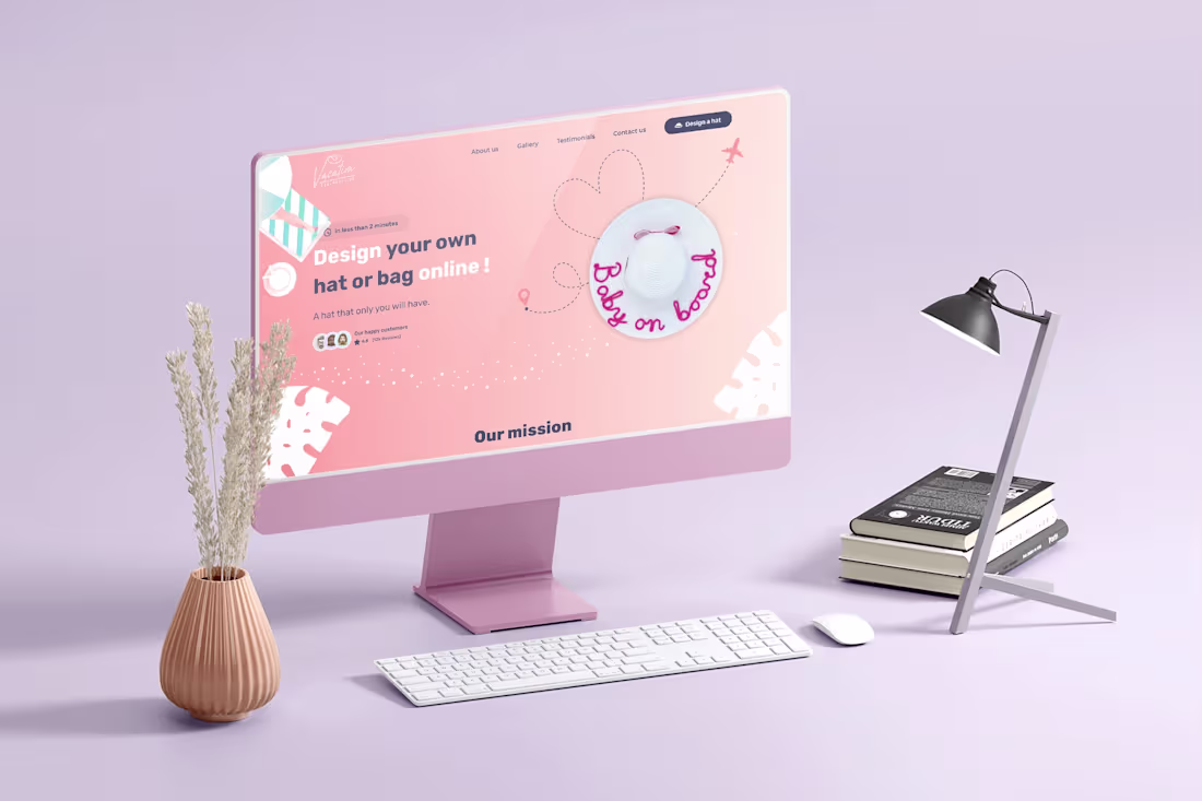 Cover image for Personalised Vacation - UI/UX Design and Wordpress Development